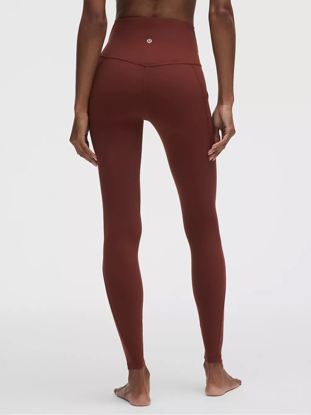 🤎❤️ Lululemon Align™ High-Rise Pant 28” with Pockets Cranberry Charm – SZ 10 NWT - Picture 5 of 9